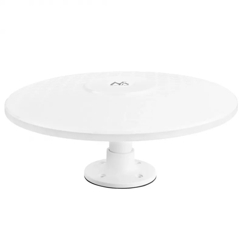 Omni-directional active DVB-T/T2 HEVC antenna MACLEAN MCTV-104 — outdoor camper mount, 174–230 & 470–698 MHz, USB 5V