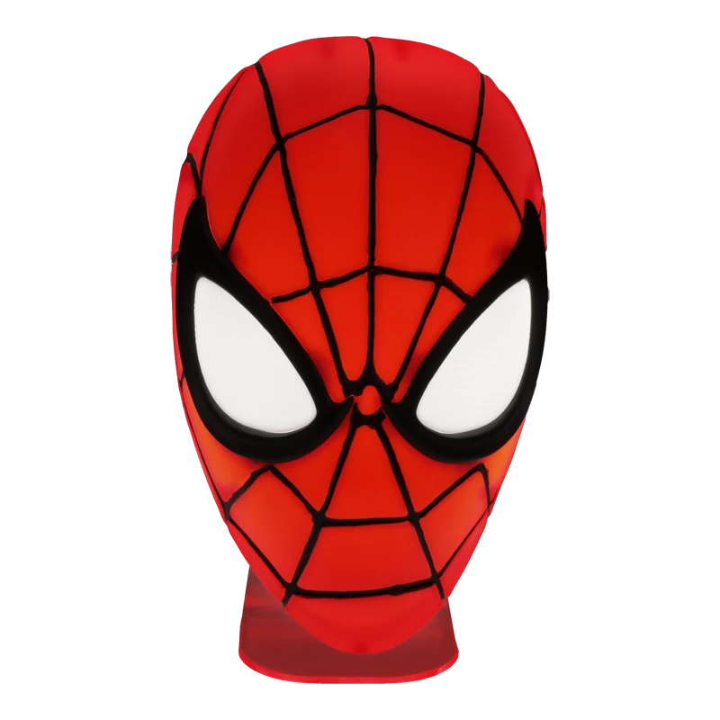 Table lamp Paladone Spiderman Mask Light — themed Spiderman mask design, USB powered LED, compact bedside lamp