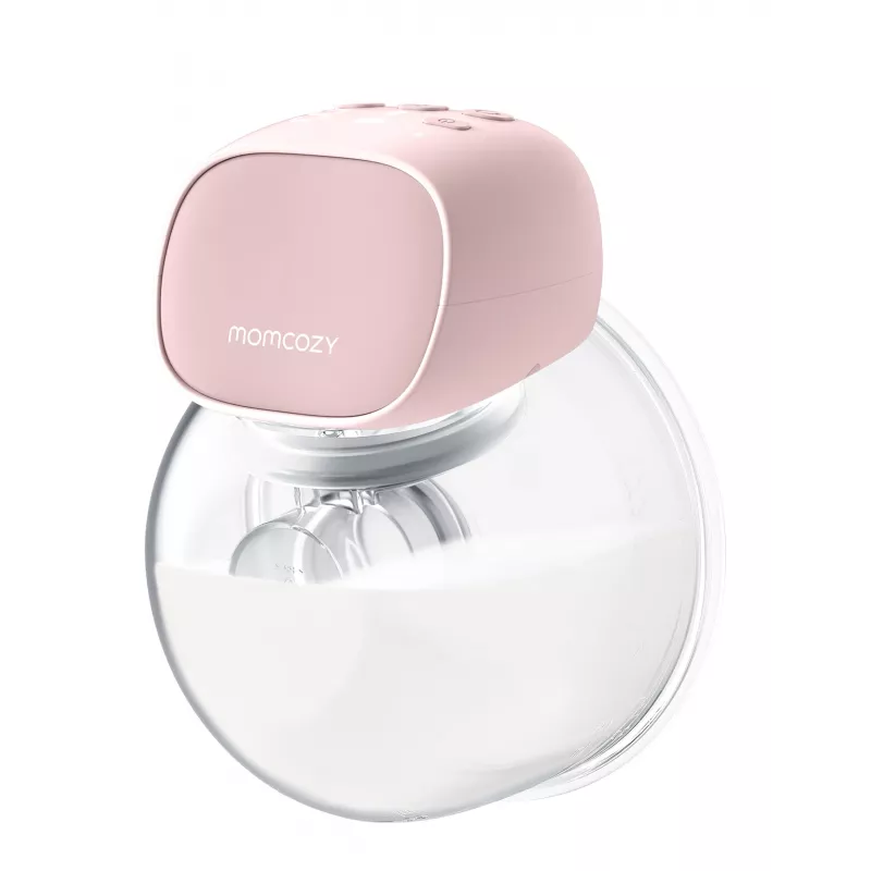 Momcozy S9 Pro Double Electric Breast Pump Pink, 180ml