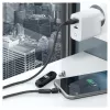 USB Cable RealPower MagneticCharge3 1m USB A Black