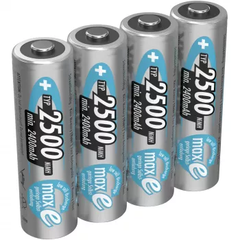 AA Battery Ansmann 2500mAh maxE plus Nickel-Metal Hydride NiMH