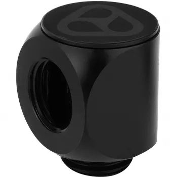 Thermal Grizzly DeltaMate Rotary 90° – water-cooling fitting, Black, 1 pcs. (TG-DM-FIT-0003)