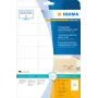 Address labels HERMA transparent matt A4 63.5x38.1 mm round corners film 525 pcs