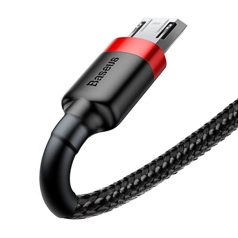 Cable Micro USB Baseus Cafule 1.5A 2m (red & black)