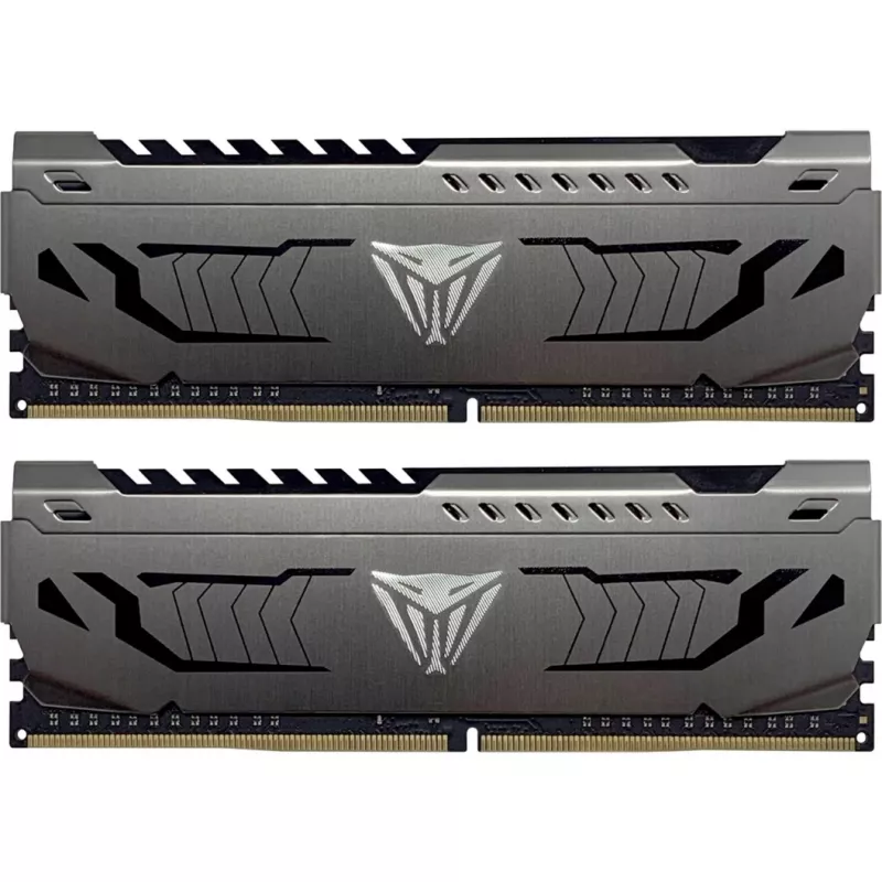 DIMM 16 GB DDR4-3600 (2x 8 GB) Dual-Kit, Arbeitsspeicher grau, PVS416G360C7K, Viper Steel, INTEL XMP