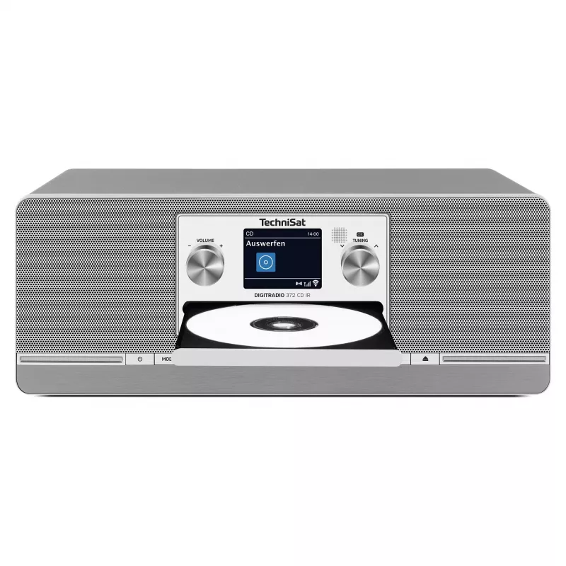 TechniSat DIGITRADIO 372 CD IR Internet Analog & digital Anthracite, Silver