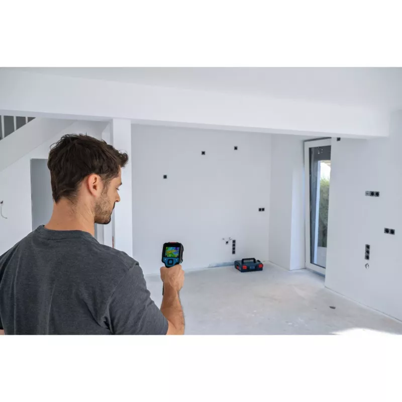 cordless thermal camera GTC 12V-450-13 Professional, thermal detector Blue/black, without Battery and Charger, in Tool Bag