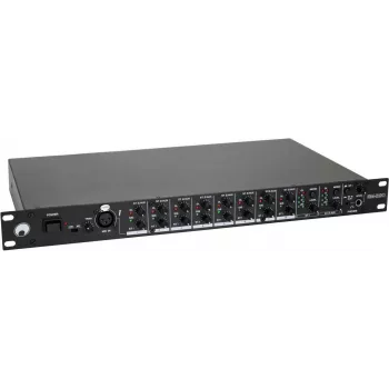 DJ/PA Mixer Omnitronic EM-280 — 8-channel mixer with USB input and basic controls