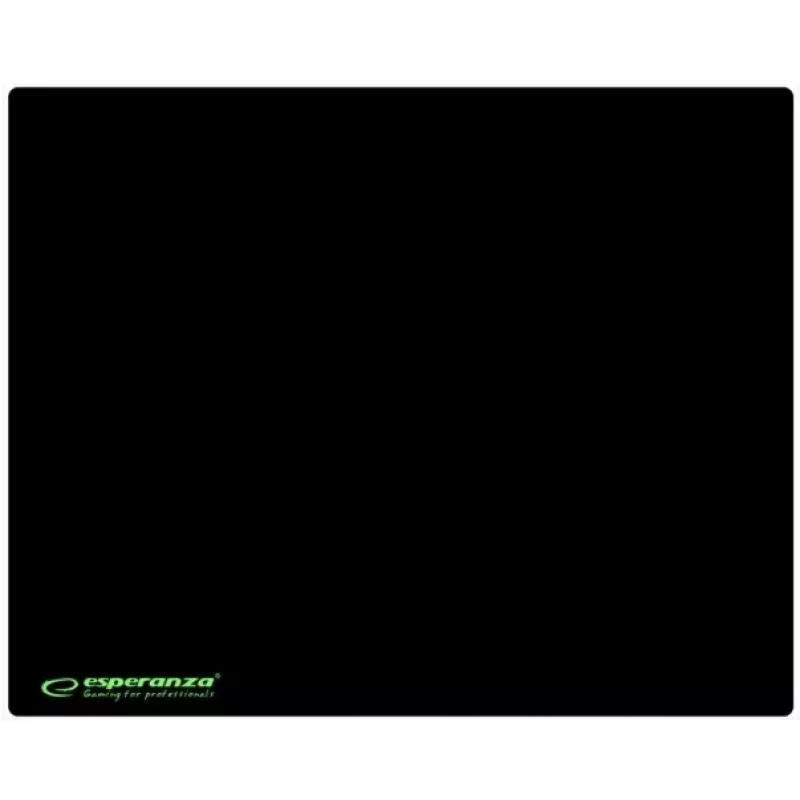 Gaming mouse pad ESPERANZA EGP102K — rubber, 300×240 mm, 3 mm thickness, non-slip, black