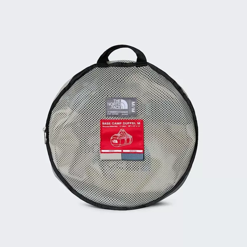 Travel bag The North Face Base Camp Duffel M - stone slab/granite grey