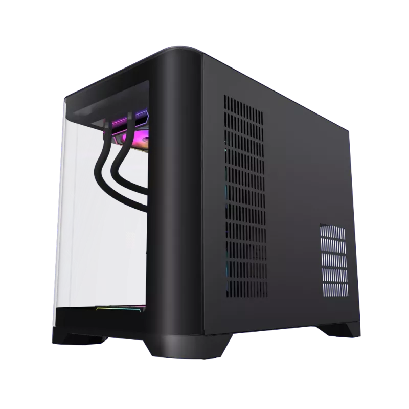 Gamemax Case | HYPE-M BK | Black | Micro | Power supply included No