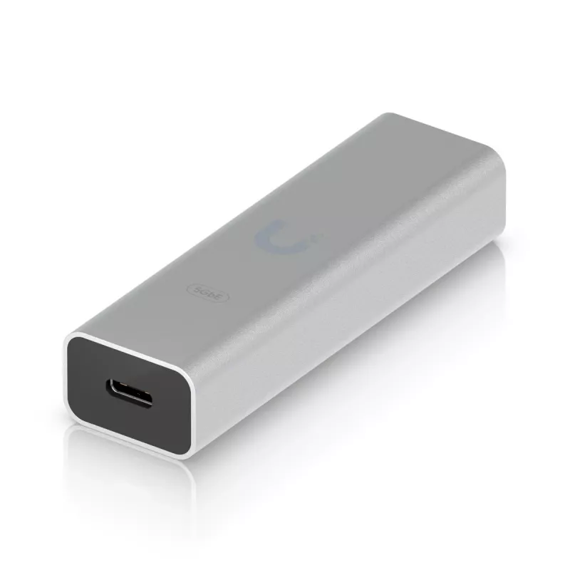 Ubiquiti Plug-and-play, Ethernet seamless 5GbE network connectivity. (UACC-ADAPTER-RJ45-USBC-5GE)