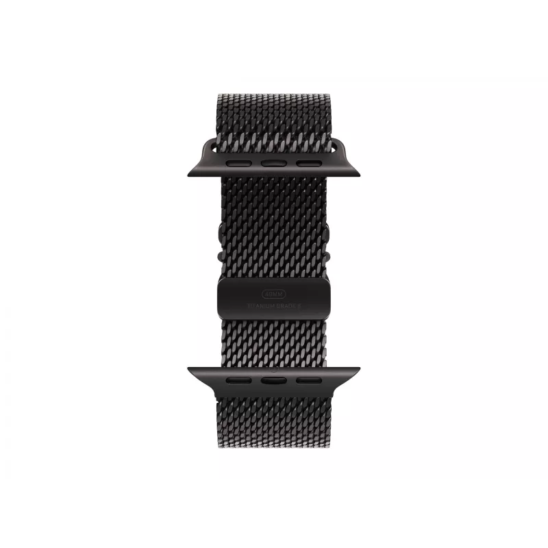 Apple Watch Ultra 2 GPS + Cellular 49mm Black Titanium Case with Black Titanium Milanese Loop - M