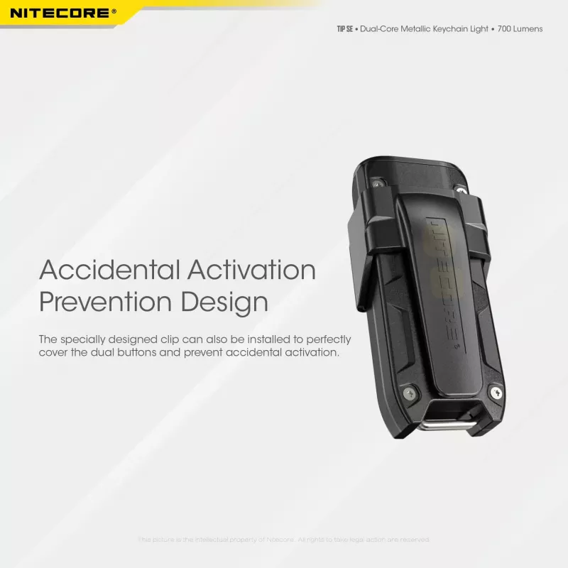 Nitecore TIP SE Black Hand flashlight LED