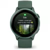 Smartwatch GARMIN vívoactive 6 – sport watch, 42 mm aluminium/polymer case, AMOLED 1.2 inch, GPS, 5 ATM, optical HR, SpO2, 8 GB, green
