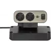 Power Extension Brennenstuhl 1153580210 2m 9 AC Outlets Indoor Black Silver