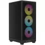 Corsair RGB AIRFLOW PC Case 2000D Black Mini-ITX Power supply included No SFX