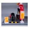 Gas station model Jamara CaDA Shell 402858 with detailed design