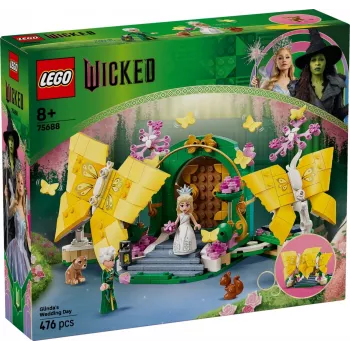 LEGO building kit Wicked 75688 Glindan Wedding Day — themed set, model 75688