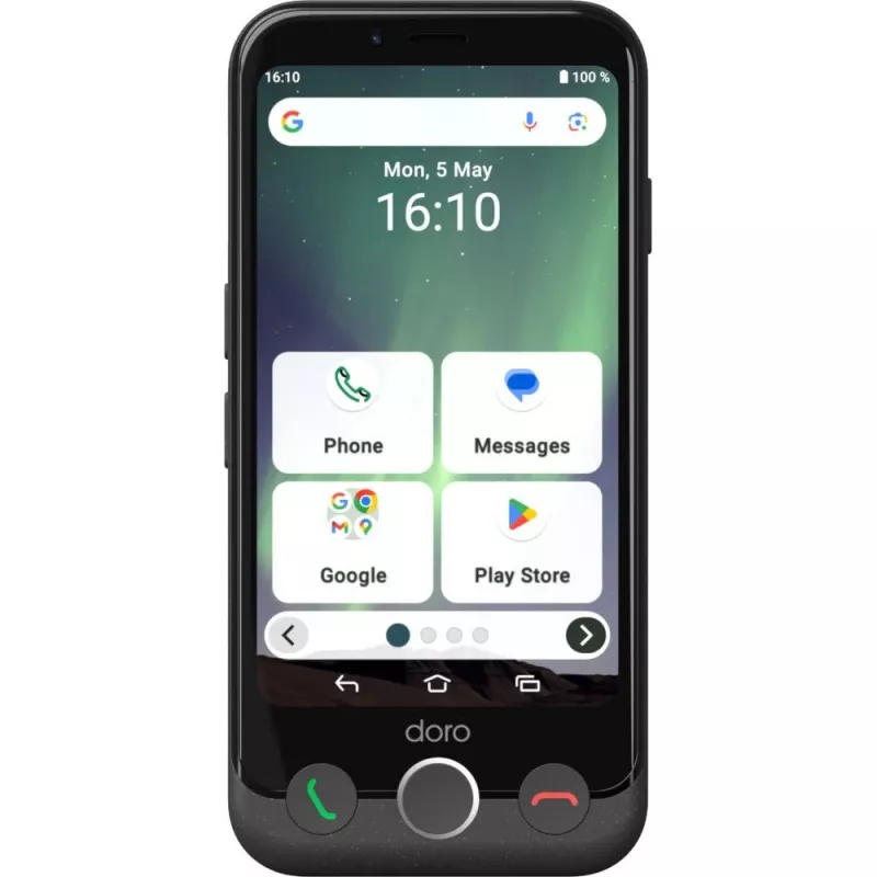 Smartphone Doro Aurora A10 4.5 inch 4 GB 64 GB Black