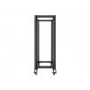 Lanberg OR01-6832-B Open Frame Rack 32U 600x800 mm Black RAL9004