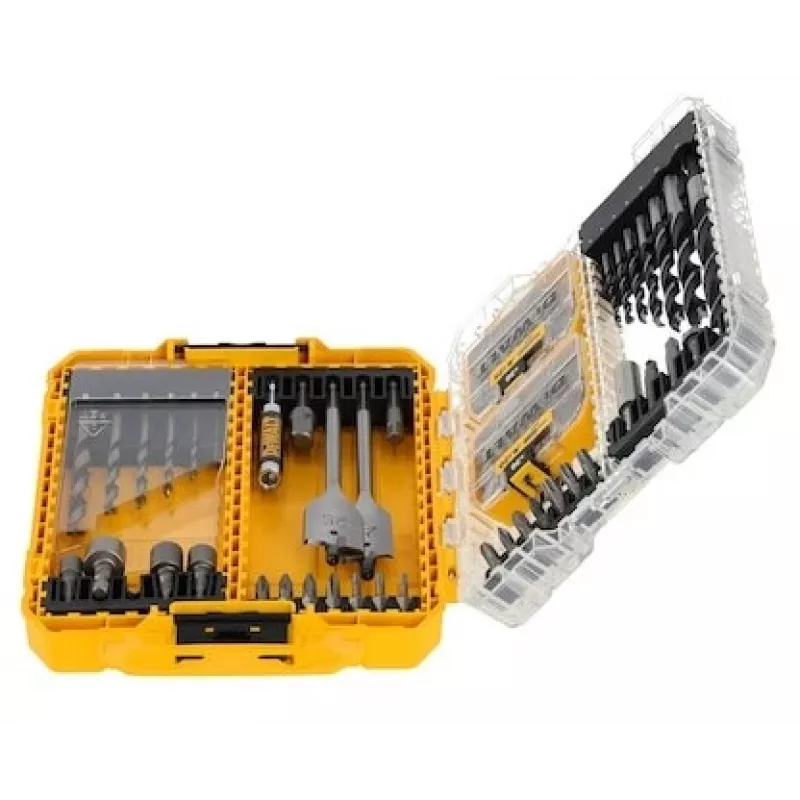 DeWalt set of 100 Pozi screws — fasteners kit, assorted sizes for wood and metal applications