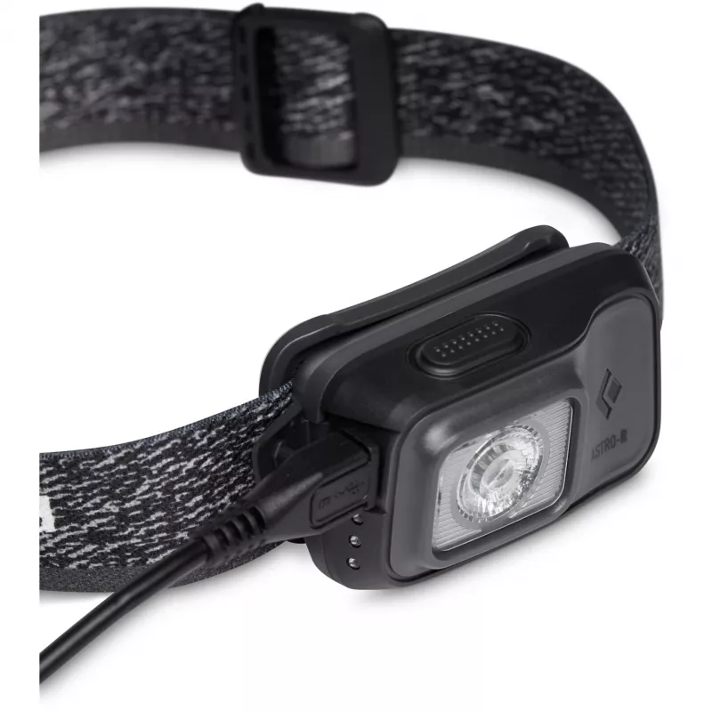 Black Diamond Astro 300-R Graphite Headband flashlight
