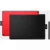 Wacom One by Medium graphic tablet Black, Red 2540 lpi 216 x 135 mm USB