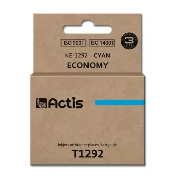 Ink cartridge ACTIS KE-1292 Cyan compatible with Epson, dye-based 15 ml, standard yield, single pack
