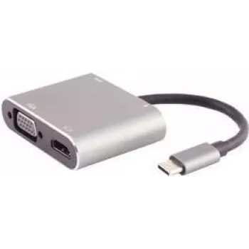 Laptop Dock S/CONN 14-05026 Wired USB 3.2 Gen 1 Type-C Grey