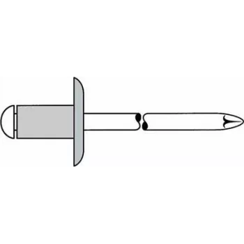 Blind Rivet GESIPA 5×8 mm Large Flange K14 KS for 2.5–4.5 mm Material, Pack of 250