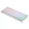 SAVIO PHENIX WHITE Wireless Mechanical Keyboard, Gateron Red Pro, ABS