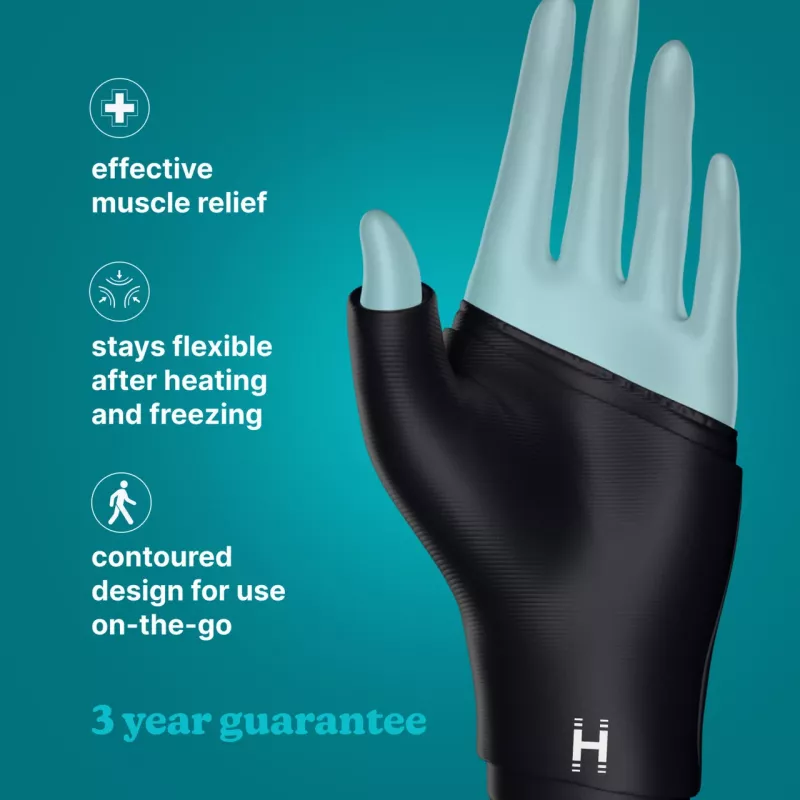 Portable adjustable Hot and Wrist Head Relief device HoMedics SR-GW800