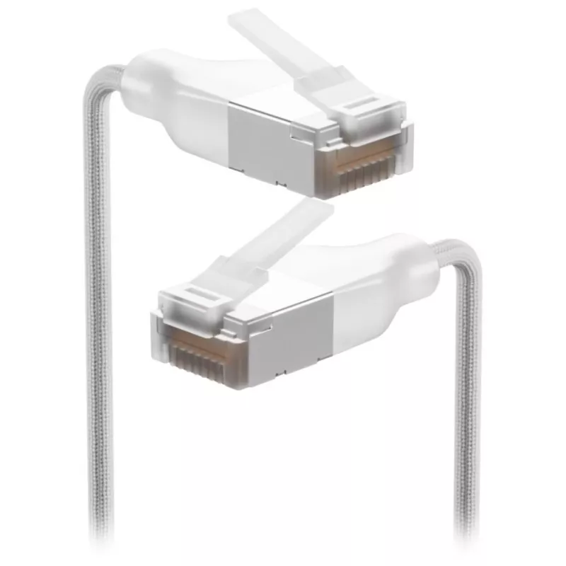 Networking Cable Ubiquiti UACC-Cable-Patch-EL-C6A-12M-W RJ-45 Cat6a 12m Translucent White