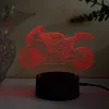 LED vehicle decorative lamp MANTA SNL121RGB RGB 3D light for cars and motorcycles