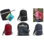 Backpack WEDO 582701, synthetic fabric, black, 12–13 L capacity