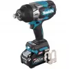 Cordless Impact Wrench TW001GM201 XGT, 40Volt Blue/black, 2x Li-Ion XGT Battery 4Ah, in carry case