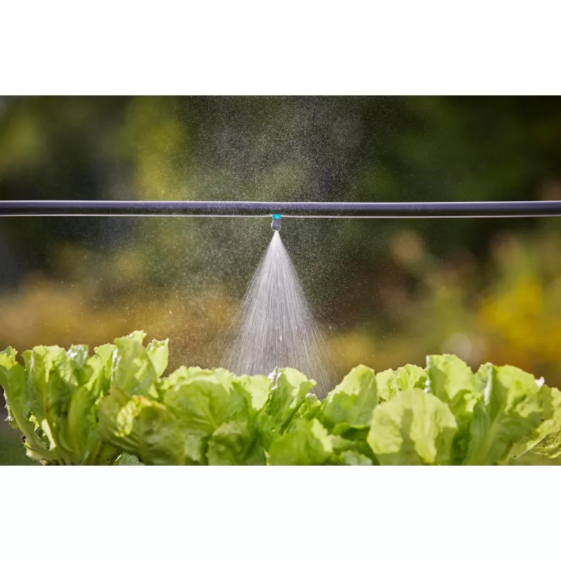 Irrigation dripper Gardena 13323-20 Black End-line mounting
