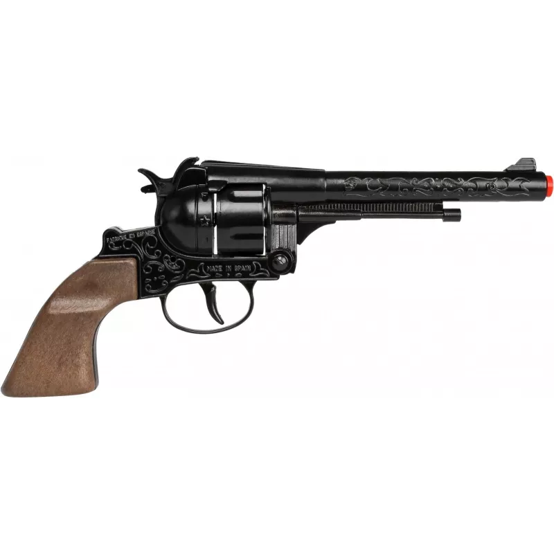 Pulio Metal Cowboy Revolver Gonher — metal toy cap revolver model 155122/6