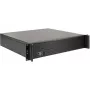 Inter-Tech 2U-K-240L 2U Rackmount Server Chassis for Micro-ATX, Black