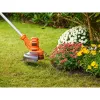 Black & Decker BESTA525-QS, Grass Trimmer, 25 cm, Nylonschnur, D-Schlaufengriff, 1,6 mm, 10 m