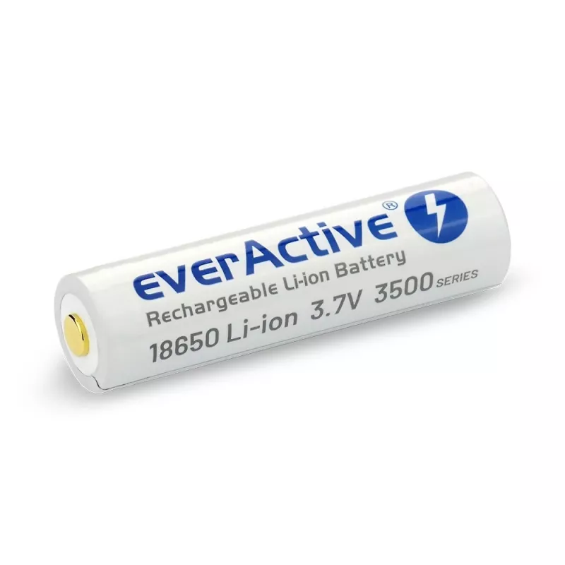 18650 Li-Ion 3.7V everActive 3500mAh battery (1 pc) micro-USB with protection