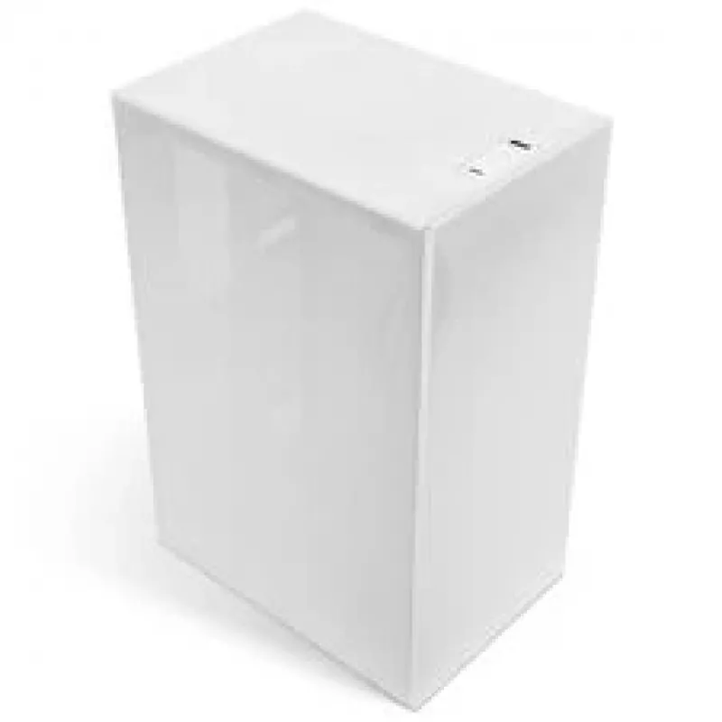 Mini-ATX PC case ssupd Meshroom S V2, white, mesh panels, supports ATX motherboard and PCIe 5.0