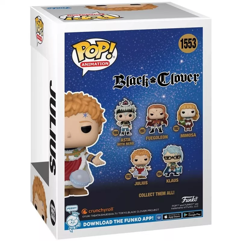 Funko Pop figure Black Clover Julius (143274)