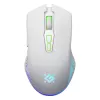 Wireless gaming mouse DEFENDER Pandora White — ambidextrous, 3200 DPI, 6 buttons, programmable, optical, USB