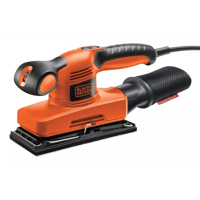 Orbital sander Black & Decker KA320EKA-QS, 240 W, 91 x 189 mm pad, 2 mm orbit