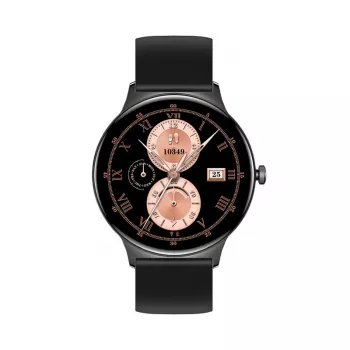 Smartwatch Colmi V89 black with Bluetooth and heart rate monitor
