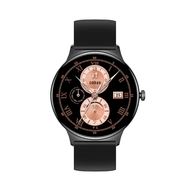 Smartwatch Colmi V89 black with Bluetooth and heart rate monitor