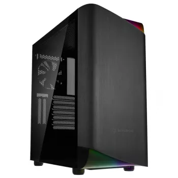 SilverStone Seta A1 Midi-Tower, Tempered Glass - black