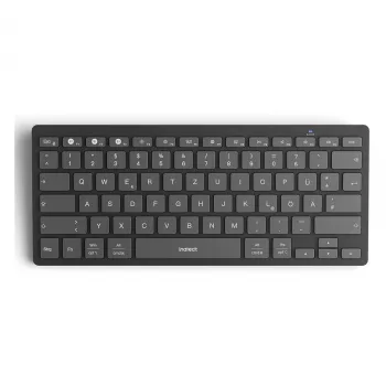 Wireless Bluetooth Keyboard Inateck KB01003 QWERTZ Black — Universal Bluetooth, QWERTZ layout